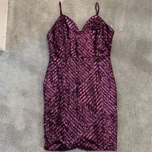 EUC Charlotte Russe Sequined Dress